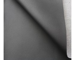 Zwarte Kunstleer Bekleding Stoffen voor Meubels - PU Soft Textiel per Meter