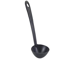Zwarte serveerpan van metaal, 32x8x8 cm - Vaatwasbestendig, hittebestendig tot 210 graden