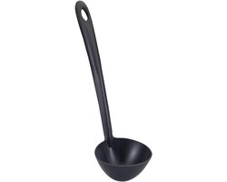Zwarte serveerpan van metaal, 32x8x8 cm - Vaatwasbestendig, hittebestendig tot 210 graden