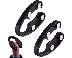 Zwarte Wijnflessen - Capsule Cutter - Valse Folie - Capsule Cutter voor Schoon en Veilig Openen van Wijn