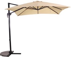Zweefparasol Libra Ecru 250 x 250 cm