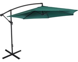 Zweefparasol Ultranature 300cm Groen
