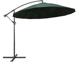 ZweefParasol | Zonnescherm | Tuinparasol met aluminium paal 3 m groen