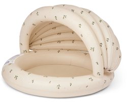 Zwembad Hadleia Printed Peach / Sea shell met zonneklep