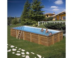 Zwembad Loire - Grenen Rechthoek 815