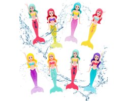 Zwembad Speelgoed - Waterspeelgoed - Zwembad Speelgoed Kinderen - Zwembadspeelgoed - Zwembad Duikspeelgoed - Duikzeemeermin - Duiktorpedo‘s - Onderwaterzwembadtraining - Zwemspeelgoed - 8 Zeemeerminnen