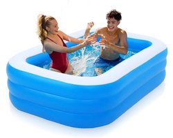 Zwembad Tuin Opblaasbaar 170x115x47 cm - Opzetzwembad - Pool