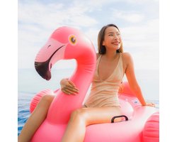 Zwembadspeelgoed - Opblaasbare Flamingo Zwemband - 178x135cm - Grote opblaasbare zwemband voor volwassenen en kinderen - Prachtig design - Comfortabel en stevig - Perfect voor de zomer, het zwembad, feestjes en het strand!