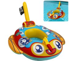 Zwemband met waterpistool - Zwemring - Opblaasband voor zwemband - kinderzwemband met Zitje - kinderen van 2 to 10 jaar