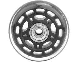 Zwenkwielen voor Meubels - Rubberen Zwenkwielen - 3 Inch - Vaste Bevestiging - Karren en Werkbanken - Duurzaam Design - Geschikt voor Dolly's - Zwart Model