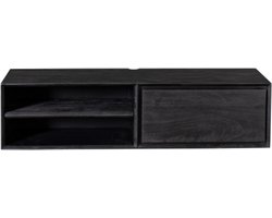 Zwevend tv meubel Ambiance Black | 120 cm