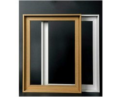 Zwevende Aluminium Fotolijst voor Canvas 40x50 cm - 2 cm Diep voor Wanddecoratie
