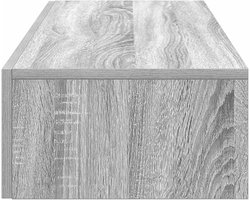 Zwevende planken - Wandrek met laden - Opbergen en decoreren - Stabiele constructie - 60 x 26.5 x 15 cm