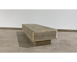 Zwevende Salontafel Steigerhout