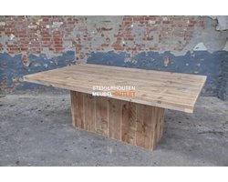 Zwevende Tafel Steigerhout