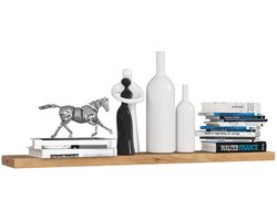 Zwevende Wandplank 100cm Sonoma Eiken - Modern Design voor Thuisdecoratie