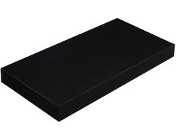 Zwevende Wandplank 40x20 cm (BxD) - Zwart