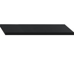 Zwevende Wandplank - Muurrek Plank - Wanddecoratie Ophangen - Verborgen Bevestiging - 150x25x5 cm - Wengé