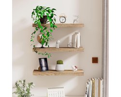 Zwevende wandplank - Wandplank zwevend - Boekenplanken - Industrieel - Wonen - Plank - Doucherek