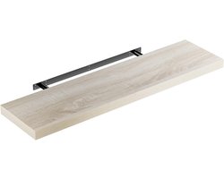 Zwevende wandplank - Wandplank zwevend - Boekenplanken - Industrieel - Wonen - Plank - Doucherek