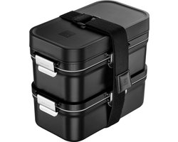 ZWILLING FRESH & SAVE 2 Vacuum Lunch Boxes Black