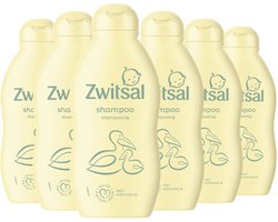 Zwitsal Shampoo - Baby - prikt niet in de oogjes en helpt het babyhuidje te beschermen - 6 x 200 ml