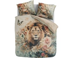 Zydante® Dekbedovertrek Printed 140x200/220cm – Wildflower King – met 1 Kussensloop