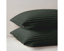 Zydante® Dekbedovertrek Teddy Rib - 240x220 cm - Garden - met 2 Kussenslopen