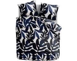 Zydante® Microvezel Dekbedovertrekset - 240x220 cm - Painted Leafs - met 2 Kussenslopen
