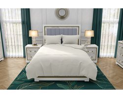 Zydante Swisstech® - Dekbedovertrekset - The Cotton Collection - Plain off white - 200x200/220 + 2*60x70 cm