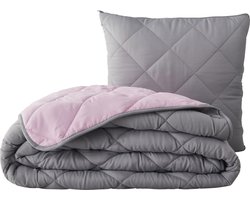 Zydante Swisstech® - Magic Pillow - Grijs/Roze