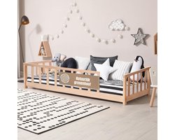 Zylo® Grondbed - Huisbed - Bed - Dennenhout - 210cm x 100cm x 45cm