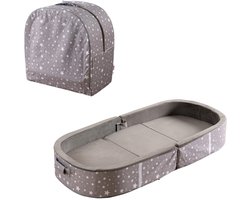 Zylo® Grondbed - Huisbed - Bed - Diep Grijs - 137cm x 64cm x 18cm