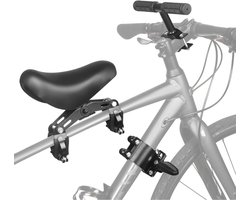 Zyrex® Fietsstoeltje voorzitje – Fietsstoel – Fietsstoeltjes Met Stuur En Pedalen – Zwart - ‎26cm x 19cm x 15cm