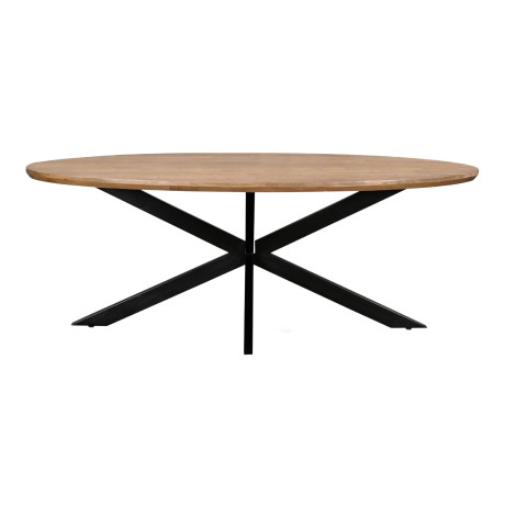 Ovale eettafel afbeelding