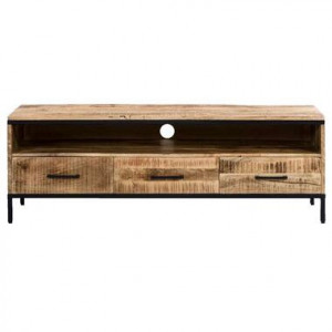 TV-meubel Trevor - bruin - 50x148x45 cm - Leen Bakker