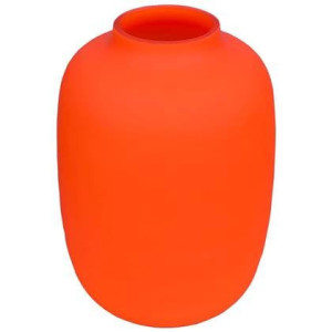 Vase The World Artic M Neon orange Ã25 x H35 cm