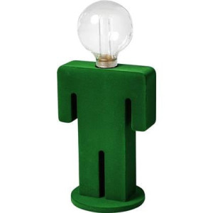ETH - Tafellamp - Nachtlamp Family Adam - velours - groen