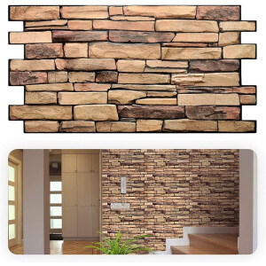 ApexArte® 3D Wandpanelen - Behang - Plaktegels