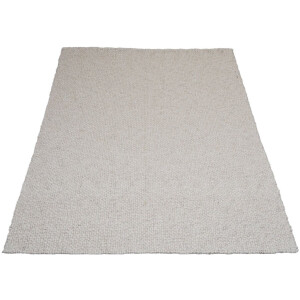 Vloerkleed Adige Sand - 160 x 230 cm - Handgeknoopt Wollen Design Vloerkleed in Scandinavische / Japandi Stijl
