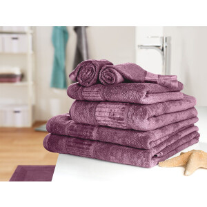 Gözze Badhanddoek Bio 70 x 140 cm (Aubergine)
