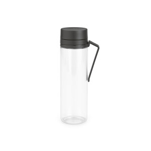 Brabantia Make & Take Waterfles - met Zeef - 0,5 l - Dark Grey