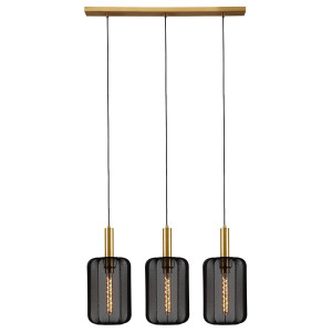 Lucide CORINA - Hanglamp - 3xE27 - Zwart