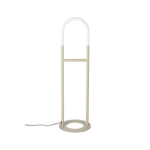 Zuiver Arch vloerlamp/ staande lamp Beige