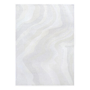 LABEL51 Vloerkleed 'Mosa' Wol, 160 x 230cm, kleur Ivory