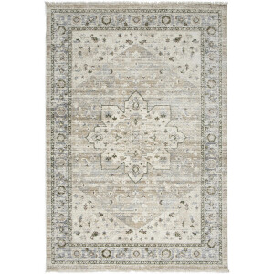 Leen Bakker - Vloerkleed Asena - Beige/zand - 160x240 Cm - Polypropyleen - Beige#Beige