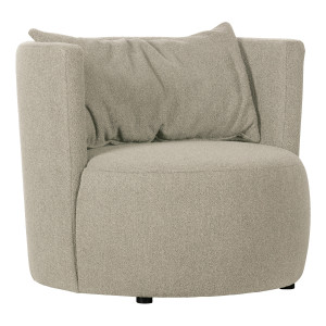 vtwonen Fauteuil 'Explore' Bouclé, kleur Naturel