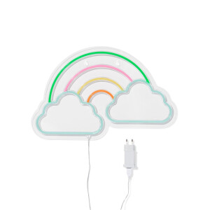 HEMA HEMA Neonlamp 47.8x30.5cm Regenboog