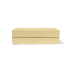 HEMA HEMA Doos Met Magnetische Deksel A4 Karton Wit