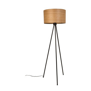 Dutchbone Woodland Vloerlamp/ Staande lamp - Bruin